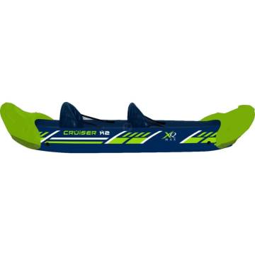 XQ Max Kayak Cruiser X2 - Inflatable Kayak Blue & Green