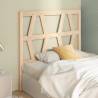 Stylish Solid Wood Pine Bed Headboard - 81x4x100 cm