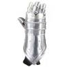 Medieval Knight Gauntlets Replica LARP - Silver Steel Armor