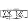 Elegant Grey Sonoma Coffee Table - 100x100 cm | Hipomarket