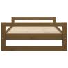 Dog Bed Honey Brown - Solid Pine Wood | HipoMarket