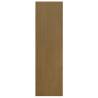 Honey Brown Book Cabinet & Room Divider - 40x30x103.5 cm