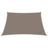 Sunshade Sail Oxford Fabric Square 4x4m Taupe - Protect from Sun & Rai