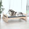 Comfortable Dog Bed | Solid Pine Wood - 105.5x75.5x28 cm