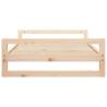 Comfortable Dog Bed | Solid Pine Wood - 105.5x75.5x28 cm