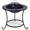 ProGarden Fire Bowl Mosaic Design 58x58x44 cm Colour black 