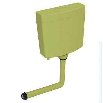 Toilet Cistern with Bottom Inlet 3/6 L - Olive | HipoMarket