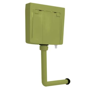 Toilet Cistern with Bottom Inlet 3/6 L - Olive | HipoMarket