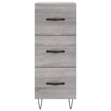 Highboard Grey Sonoma - Stylish Storage Solution | Hipo Market