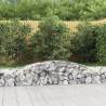 Arched Gabion Baskets 3 pcs 400x50x40/60 cm Galvanised Iron Size 400 x 50 x 40/60 cm Quantity in Package 3 