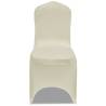 Chair Cover Stretch Cream - 30 Pcs for Elegant Events