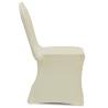 Chair Cover Stretch Cream - 30 Pcs for Elegant Events