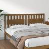 Bed Headboard Honey Brown 185.5x4x100 cm Solid Wood Pine Colour honey brown Size 185.5 x 100 cm Quantity in Package 1 