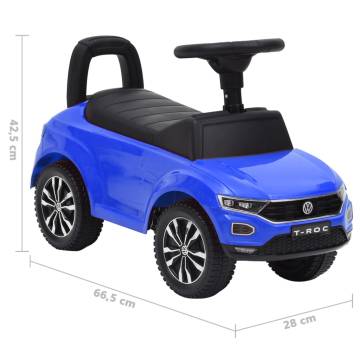 Volkswagen T-Roc Blue Step Car for Kids - Fun & Safe Driving