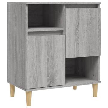 Trendy Grey Sonoma Sideboards - 3 pcs, Durable & Stylish | Hipomarket