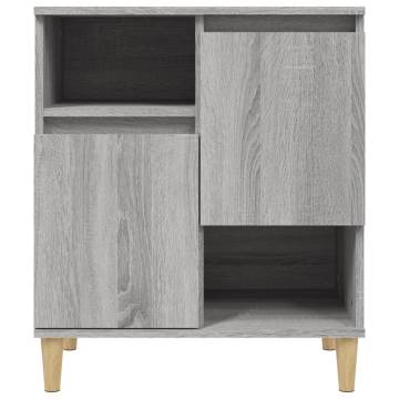 Trendy Grey Sonoma Sideboards - 3 pcs, Durable & Stylish | Hipomarket