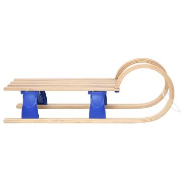 Foldable Sledge 110 cm Plywood - Perfect Winter Adventure