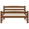 Honey Brown Pinewood Bed Frame 100x200 cm | Hipo Market