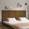 Wall Headboard Honey Brown 156x3x91.5 cm Solid Wood Pine Colour honey brown Size 156 x 91.5 cm Quantity in Package 1 