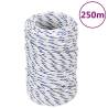 Boat Rope White 2 mm 250 m Polypropylene Colour white and blue Quantity in Package 1 Length 250 m Diameter 2 mm 