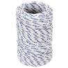 Boat Rope White 2mm 250m | Durable Polypropylene for Boating