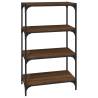 Book Cabinet Brown Oak 60x33x100 cm - Durable Storage Solution