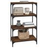 Book Cabinet Brown Oak 60x33x100 cm - Durable Storage Solution