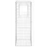 Gabion Basket Posts - Durable Iron Garden Decoration | Hipo Market