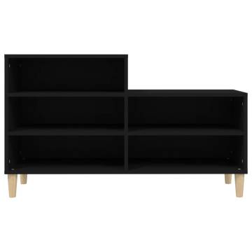 Shoe Cabinet Black 102x36x60 cm - Stylish Storage Solution