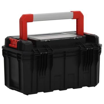 Tool Box Black and Red - 45x28x26.5 cm | HipoMarket