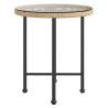 Stylish Ø50 cm Glass & Steel Dining Table for Every Space