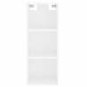 Stylish Highboard White 34.5x34x180 cm - Elegant Design