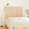 Wall Headboard 146.5x3x110 cm Solid Wood Pine Colour natural Size 146.5 x 110 cm Quantity in Package 1 