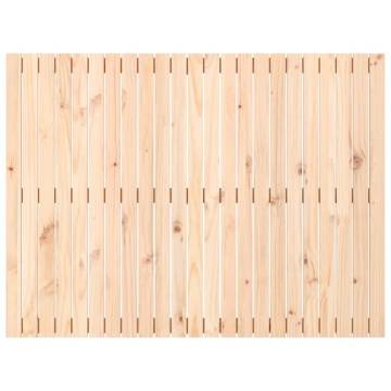 Elegant Solid Wood Pine Wall Headboard - 146.5x3x110 cm