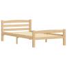 Solid Pinewood Bed Frame 100x200 cm | Stylish & Durable