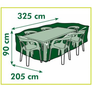 Nature Garden Furniture Cover for Rectangular Tables - 325x205 cm