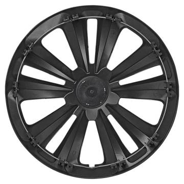 ProPlus 16-Inch Terra Silver & Black Wheel Covers - 4 pcs