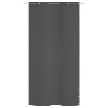 Privacy Balcony Screen Anthracite 120x240 cm - Hipomarket