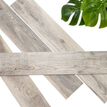 WallArt 30 pcs Wood Look Planks - Barnwood Oak White Wash