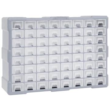 Multi-Drawer Organiser with 64 Drawers | Hipomarket UK