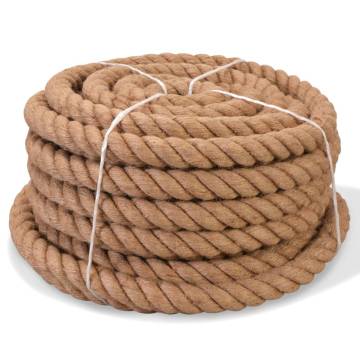 100% Jute Rope 30 mm - 50 m | Durable & Versatile