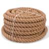 Rope 100% Jute 30 mm 50 m Quantity in Package 1 Length 50 m Diameter 30 mm 