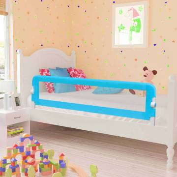 Toddler Safety Bed Rail Blue 120x42 cm - Hipomarket