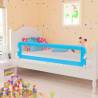 Toddler Safety Bed Rail Blue 120x42 cm Polyester Colour blue Size 120 x 42 cm Quantity in Package 1 