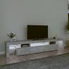 LED TV Cabinet in Concrete Grey - Stylish & Functional Design