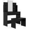 Dressing Table Set Black - Elegant Bedroom Furniture