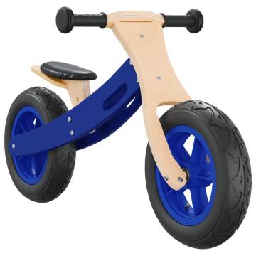 Balance Bike for Children with Air Tyres - Blue | HipoMarket