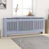 MDF Radiator Cover Grey 205 cm Colour grey Size 205 x 20.5 x 81.5 cm Quantity in Package 1 