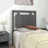 Bed Headboard Grey 80.5x4x100 cm Solid Pine Wood Colour grey Size 80.5 x 100 cm Quantity in Package 1 