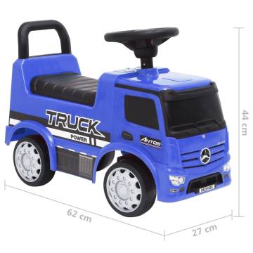 Step Car Mercedes-Benz Truck Blue | Ride-On Fun for Kids